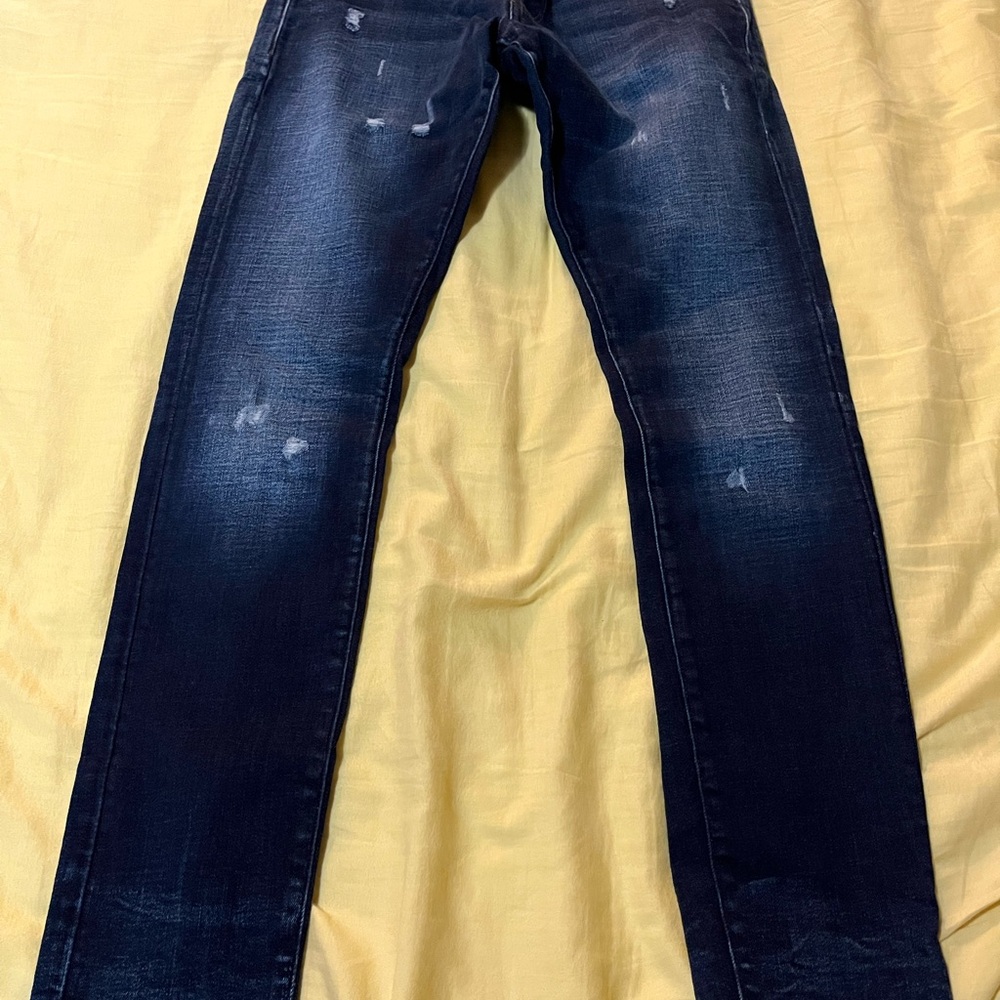 G-Star Men's Dark Blue Skinny Jeans